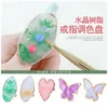 2024 1PC NIEUWE RESIN STONE NAK ART PALETTE VINGER RING VALS NAILS TIPS Teken Teken kleurenmeng display Diy Manicure Poolse gelgereedschap voor nagel