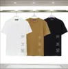 Moda Mens camisetas Paris Designer Balmaia Camise