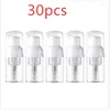 Storage Bottles Wholesale 30PC 30ml Foam Bottle Soap Mousse Liquid Dispenser Plastic Empty Cosmetic Shampoo Lotion