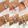 Charm Bracelets 652F Stylish Star Pendant Bracelet Handmade Beaded Fairy Tale Wrist Jewelry Suitable For Everyday Wear