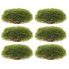 Dekorativa blommor Bonsai Stone Decor Artificial Moss Rocks Micro Green Landscape Imitated Mossy Ornament
