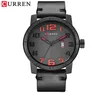 New Men Watches Curren Fashion Sports Owatch Casual Casecing Calendario per calendario maschio Calco in pelle Relogio Masculino6550036