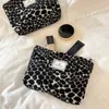Opbergtassen 2024 Portable dames luipaard print cosmetische tas mode koppeling pouch pouch reizen dames make -up organisator