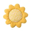 Kudde 60 cm daisy sovrum lat kronblad vardagsrum soffa bay fönster futon säte hem dekorationer kontor