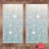 Window Stickers Film Glass Flower For Home Bathroom Bedroom Office Wooden Number 4 Po Prop