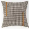 Travesseiros marrom travesseiros castanhos de retalhos de luxo de luxo 45x45 capa decorativa para sofá decorações de casa modernas
