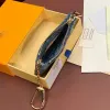 Luxus Denim Wallet Designer Brieftasche Herren- und Frauen Reißverschluss Brieftasche Mini -Kartenhalter Münzbrieftaschen Schlüsselhalter Kartenhalter Lange Geldbörsen mit Gehäuse Großhandel