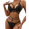 Donne body body trasparente trasparente mesh in pizzo sexy reggiseno sexy in pizzo e mutande