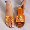 Luxury Og Oriaginal Sandals berömda designer Kvinnor Kurtskor Lady Flat Bottom Calfskin Beach Slip-On Slides läder gummi mjuka klassiker tofflor flip flops Sandale