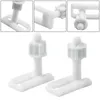 Tampas de assento no vaso sanitário 2pcs dobradiças brancas parafusos de parafusos de parafusos de parafusos de kit de reparo de banheiro ferramentas de ferramentas