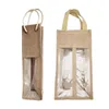 Storage Bags Wine Bottle Bag Portable Festival Party Supply Reusable Covers Tote For Parties Wedding Birthday Home Decor