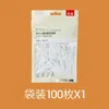 2024 100pcs FLOSS DE FLOSS DE DENTAL PICKS PALTOS DE DENTES DE DENTES DIVEL