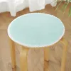 Pillow Solid Color Round Thickened Durable Household Simple Small Stool Bottom Pad Student Dormitory Chair Wholesale