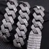 Online Shop Hot Sale Hip Hop Necklace Jewelry Gold/Silver Compated Brass Zirkon Ice Out Bulk Order Necklace