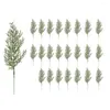 Accessori per feste decorativi Accessori per feste realistiche artificiali pini pino rami 24 pezzi di vegetazione per ornamenti per alberi festivi