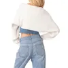 Giubbotti da donna Donne Denim Crop Tops Zip Up Up Spaghetti Strap Camis Vestrella spinta Bustier Bra Jean Corset Top Summer Streetwear