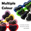 Dog Apparel Cute Heart Pet Glasses Creative Cat Sunglasses Hair Decoration Fashion Holiday For Kitten Puppy Hairpin Accessories