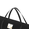Storage Bags Multipurpose Christmas Flower Paper Bag Black Oxford Cloth Festival Supplies Foldable Large Capacity