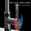 Kitchen Faucets LED Does Not Require Power Insertion Temperature Display Faucet Modern And Fashionable Style