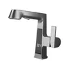 Bathroom Sink Faucets Intelligent Digital Display LCD Basin FaucetSink Faucet &Cold Mixer Tap Brass Washbasin Vanity