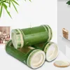 Take Out Containers Arc/square Opening Steamed Rice Bamboo Tube Fresh Horizontal With Lid Tableware Natural Material Glutinous