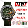 43 mm zee bewoner Hunter Carbon A3235 Automatische herenwork