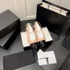 Sandal designer prom klänning sko dubbel läder slingback office svart spets mesh lyxpumpar smal hög klack sko mode kristall lady present tyg män klänning sko