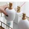 Dispensateur de savon liquide 1PC Nordic Ceramic Lotion Bottle Kitchen Sansagefric