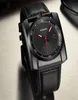 Ruimas Luxury Automatic Watches Men Square Dialogue Analogue Mechanical Watch Black Leather Wristwatch Relogios Masculino Clock 67754439960