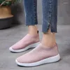 Sıradan Ayakkabı Tenis Feminino Lady Trendy Feet Platform Spor Saplamaları Çoraplar Zapatillas Mujer Nefes Alabilir Socofy Spor Kadınlar Flats 1685