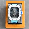 053-01 Montre de Luxus Luxury Classic Watch für Männer Uhren Herren Uhren 43x15mm Handbuch Mechanische Bewegung Relojes Armbanduhr Relojes 01