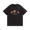 Ontwerper Luxe Chaopai Classic Premium Edition 2024 Lente/zomer Korte mouw Nieuwe Casual Paris Letter Print Comfortabele losse ronde nek T-shirt voor mannen en vrouwen