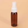 Garrafas de armazenamento 20pcs mini plástico pequeno frasco de spray vazio para maquiagem e cuidados com a pele Uso de viagem recarregável (30 ml transparente com