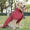 Appareils pour chiens 2Colors Pet Down Veste portable Rechauffeur chaud Polyester Polyester imperméable Grands vêtements hiver