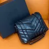 Dhgate Top Designer Sac à main Puffer Puffer en cuir matelassé Épaule en cuir concepteur Sac jouet Sacs de chaîne noires