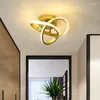 Takbelysning modern LED -ljus minimalistisk balkong gånglampa hem korridor verandan kanal nordisk ins vind garderob