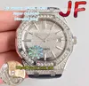 Eternity Lovers Watches JFF Super Version 15452 15400 Gypsophila Diamond Inlay Dial Cal3120 JF3120 Automatic Mens Watch Iced ut 7127627