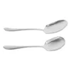 Spoons 2 Pcs Espresso Coffee Stirrer Serving Colander Spoon Western Mixing Soup Banquet