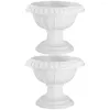 Vasen römisch Blumentopf Hochzeit Pflanzen Behälter Veranda Pflanzer Dekorative Blumenpot Plastik Retro