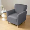 Chair Covers WaterRepellent Armchair Slipcover For LIving Room Elastic Spandex Square Tub Single Sofa Sover Bedroom Office Bar Counter