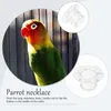 Dog Apparel Bird Anti- Bite Collar Recovery Handmade Necklaces Elizabethan Parrot Parrots Adjustable