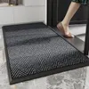 Tapis en caoutchouc des tapis de porte inférieur pour extérieur imperméable anti-vêtements antidérapants