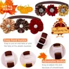 Abbigliamento per cani 60pcs Fall Wow Tie Flower Pet Collar Ringraziamento Accessori per cani piccoli gatti Bowties Products