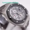 فاخرة AP WRIST Watch Royal Oak Offshore 26400 Men's Watch Chronograph Automatic Mechanical Swiss Watch Sports Fashion Watch Gauge Luxury 44mm