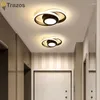 Deckenleuchten nordisch minimalistischer Korridor Licht Internet berühmte moderne LED -Eingangs Eingang Foyer Cloakroom Treppe Balkon Beleuchtung