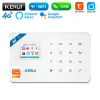 Kits Kerui endast W184 4G/ WIFI GSM Alarmpanel Tuya Smart App Control Support Alexagoogle
