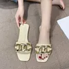 Slippers Women's Wear Sandals Outer Casual Fashion Flat Bottomed Color And Solid Slipper For Women Warm Ups