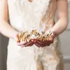 Hair Clips Leaf Style Wedding Party Crown Bridal Tiara Vintage Bride Hoop Golden/Sliver Head Accessories Women Jewelry Hairband