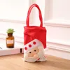 Bolsas de doces de embrulho de presente com manuseio de Natal Treat Treat Childrey Festy Decoration de Natal fácil de usar