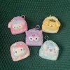 Sacs de jouets en peluche de la série Kuromi, célébrité Internet, même sacs casque de portefeuille en peluche